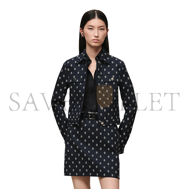 HERMES CHAINE D'ANCRE DENIM JACKET H6E0215D3H540